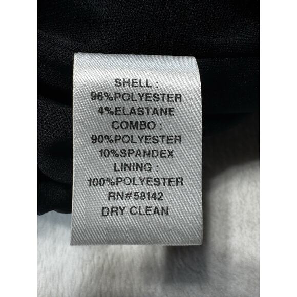 Maggy London Black Sequined Sheath Dress Size 10 NWT Holiday Cocktail MSRP 148 - Picture 8 of 10